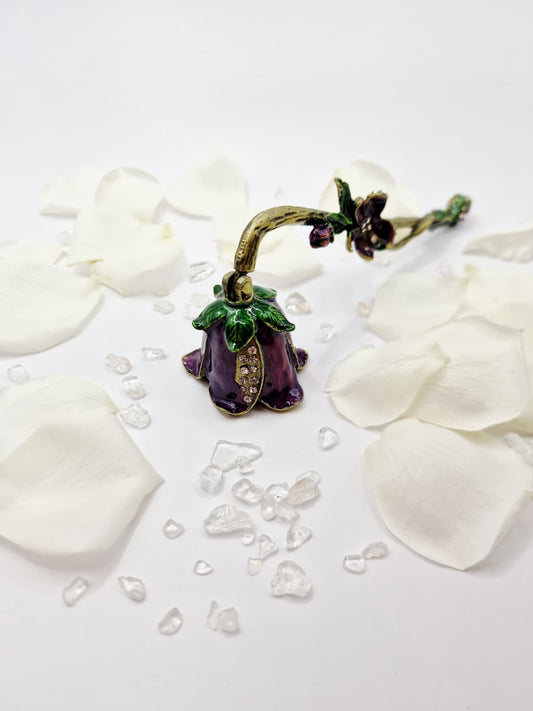Amethyst Bloom Candle Snuffer
