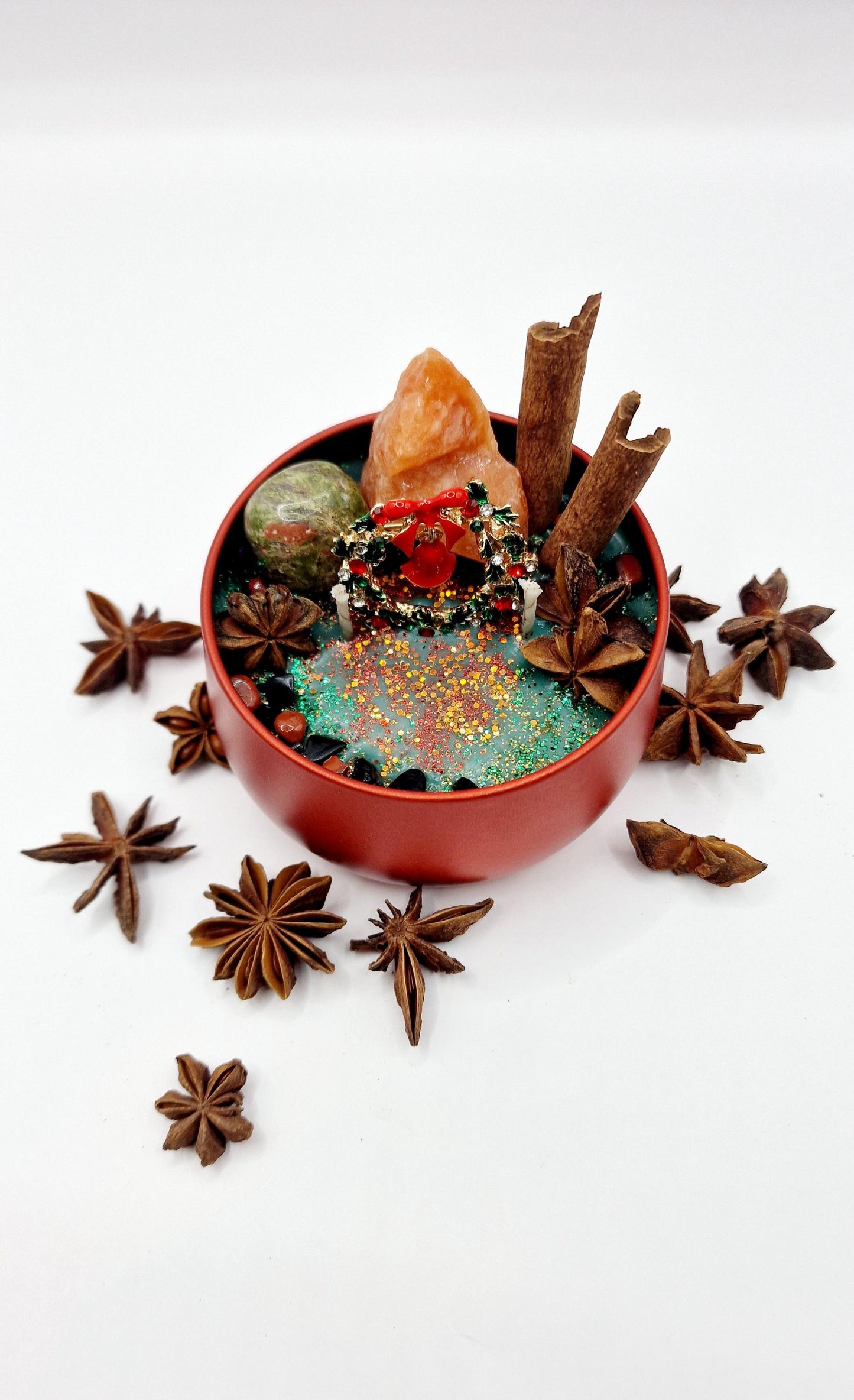 YULETIDE BLESSINGS Candle