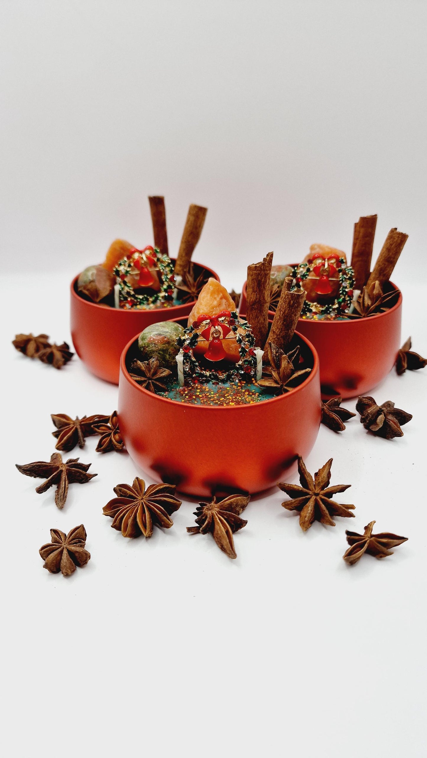 YULETIDE BLESSINGS Candle