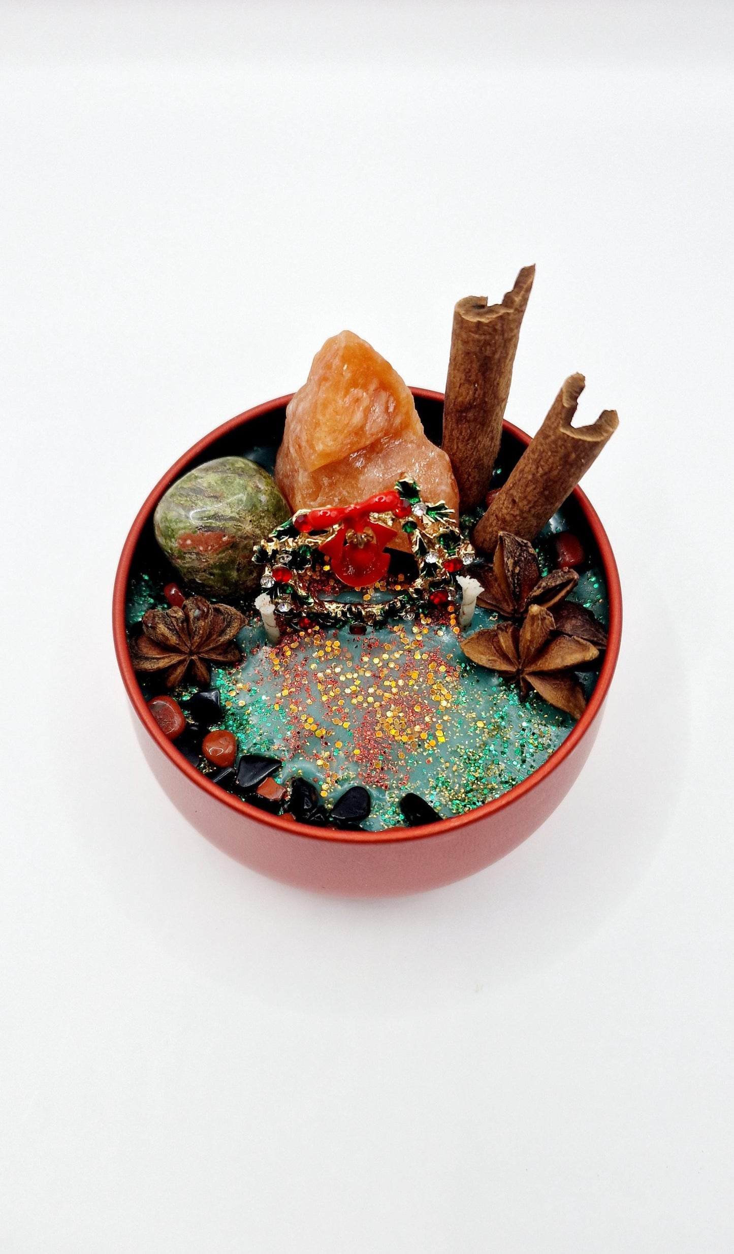 YULETIDE BLESSINGS Candle