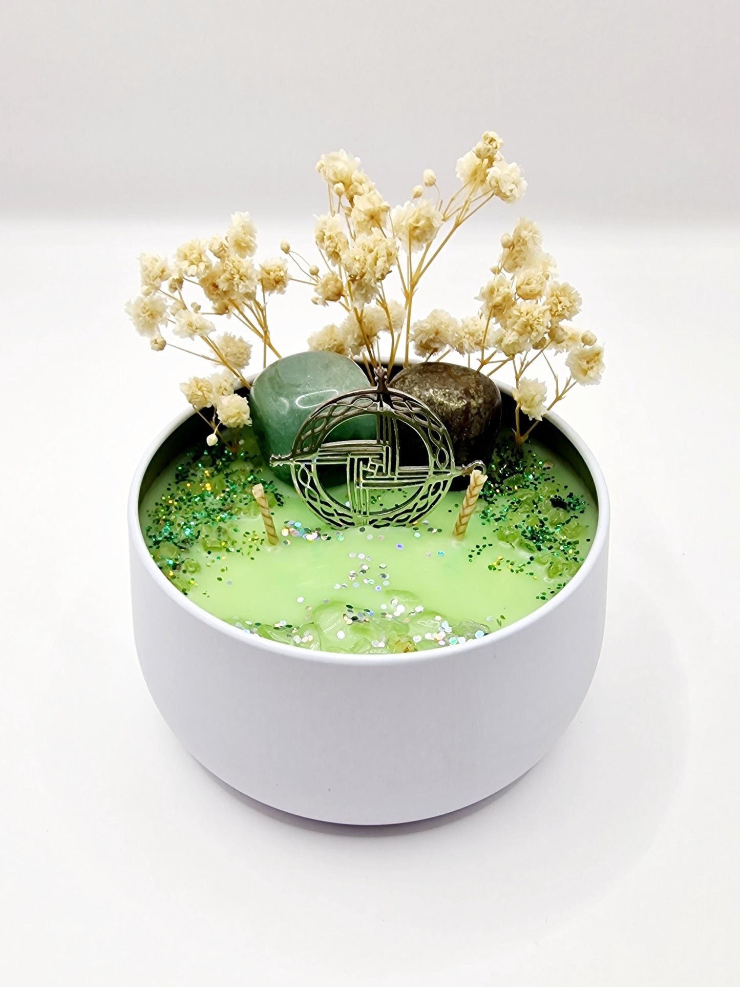 IMBOLC BLESSINGS Candle