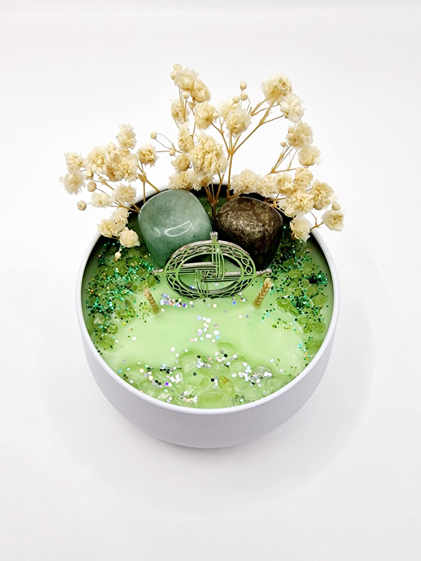 IMBOLC BLESSINGS Candle