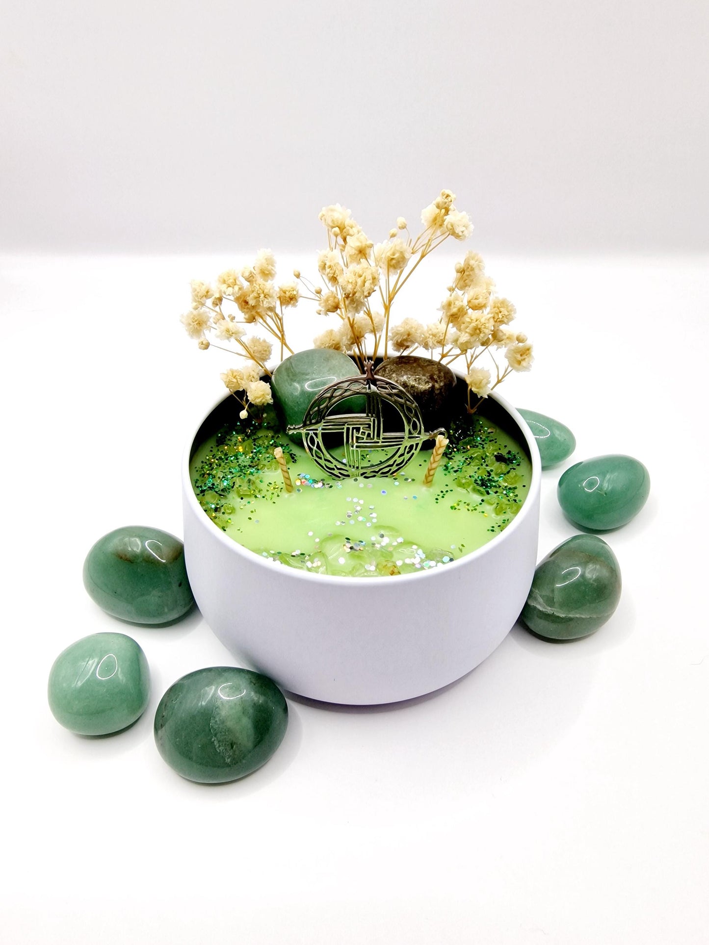 IMBOLC BLESSINGS Candle