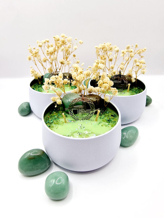 IMBOLC BLESSINGS Candle